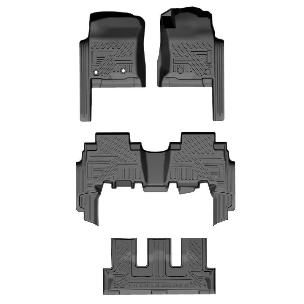 TOYOTA PRADO 2013-2024 Car Floor Mat (TPE 5D Full Coverage)