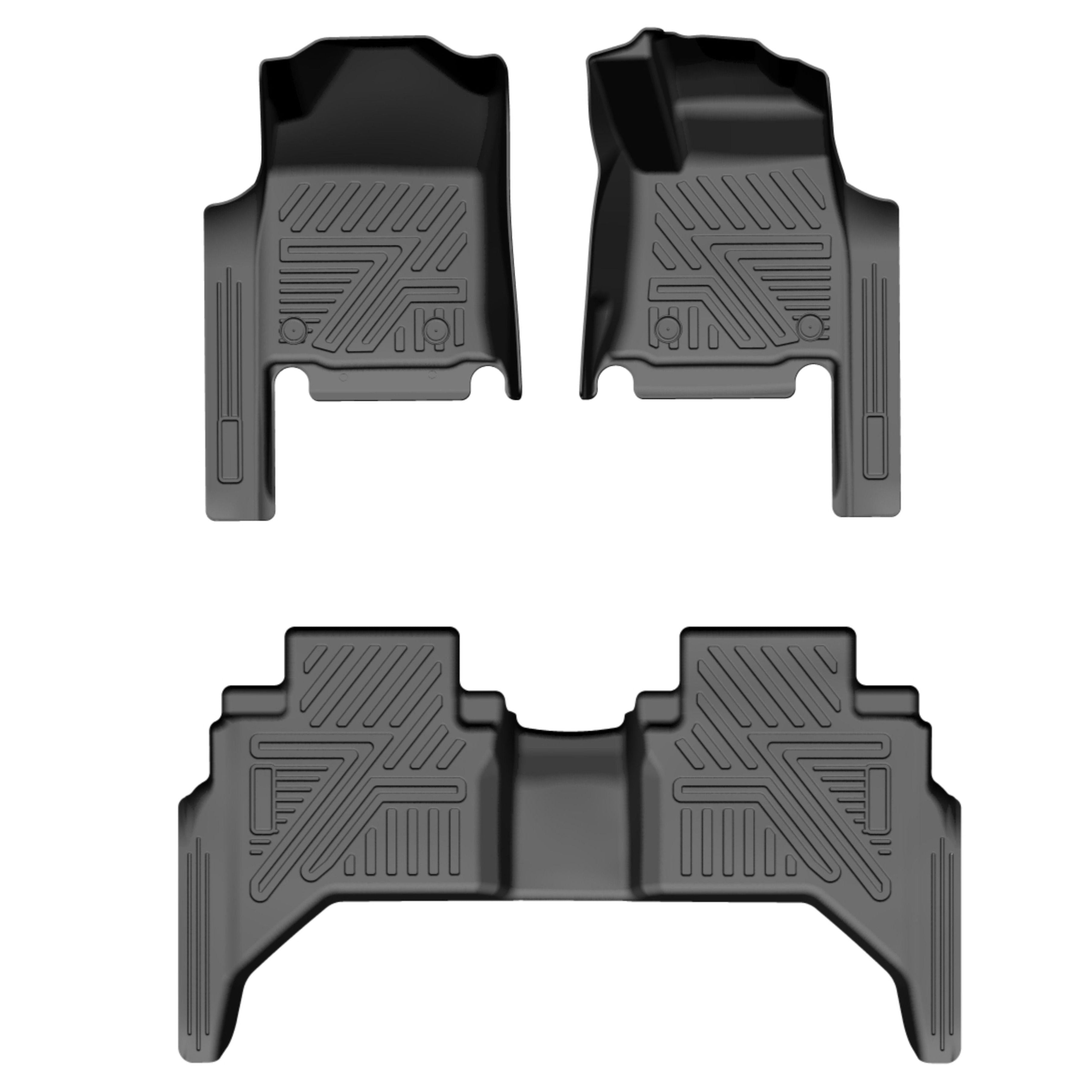 TOYOTA HILUX 2016-Current Car Floor Mat (TPE 5D Full Coverage)