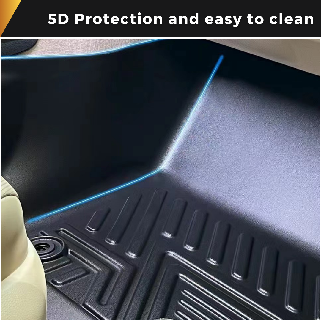 MITSUBISHI PAJERO SPORT 2015-Current Car Floor Mat (TPE 5D Full Coverage)