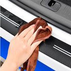 Car Boot Anti Scratch Protector (Carbon Fiber)