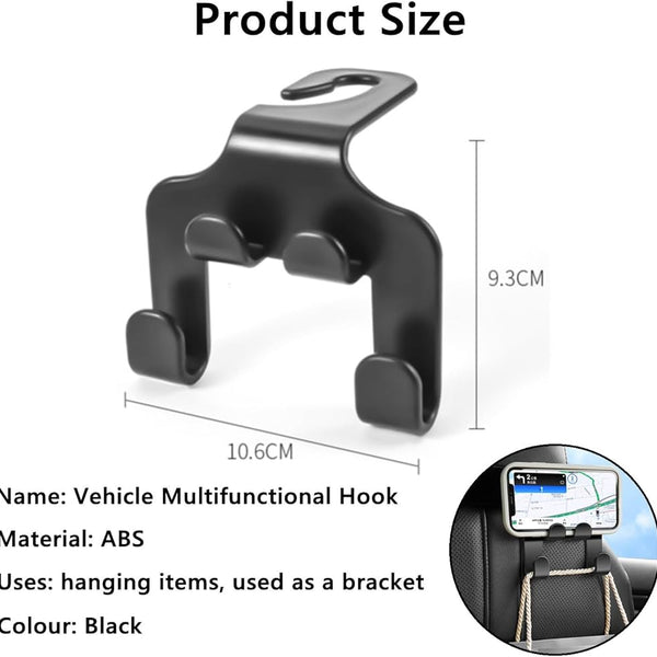 Car Seat Back Hook Clip Storage Hanger