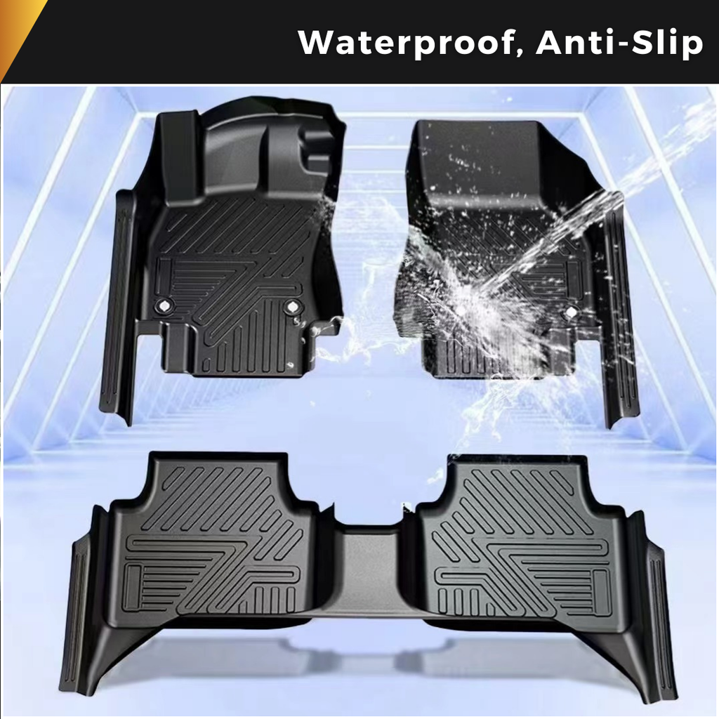 MITSUBISHI PAJERO SPORT 2015-Current Car Floor Mat (TPE 5D Full Coverage)