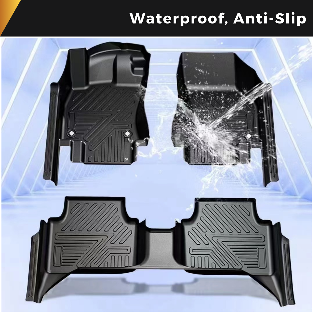 MITSUBISHI PAJERO SPORT 2015-Current Car Floor Mat (TPE 5D Full Coverage)