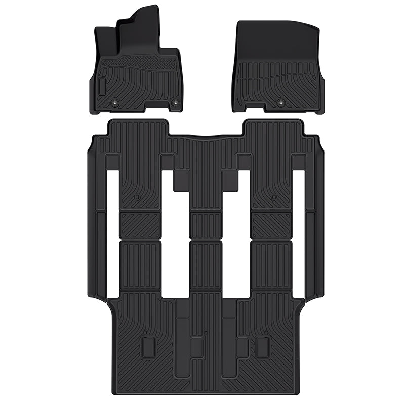 KIA CARNIVAL 2020-Current Car Floor Mat (TPE 3D)