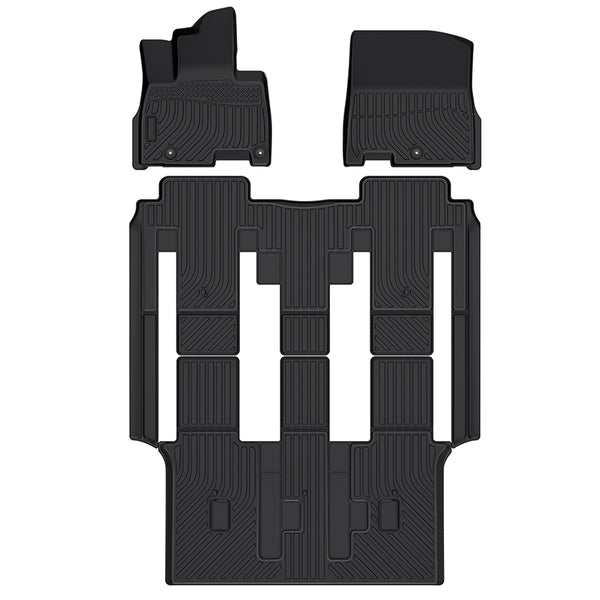 KIA CARNIVAL 2020-Current Car Floor Mat (TPE 3D)