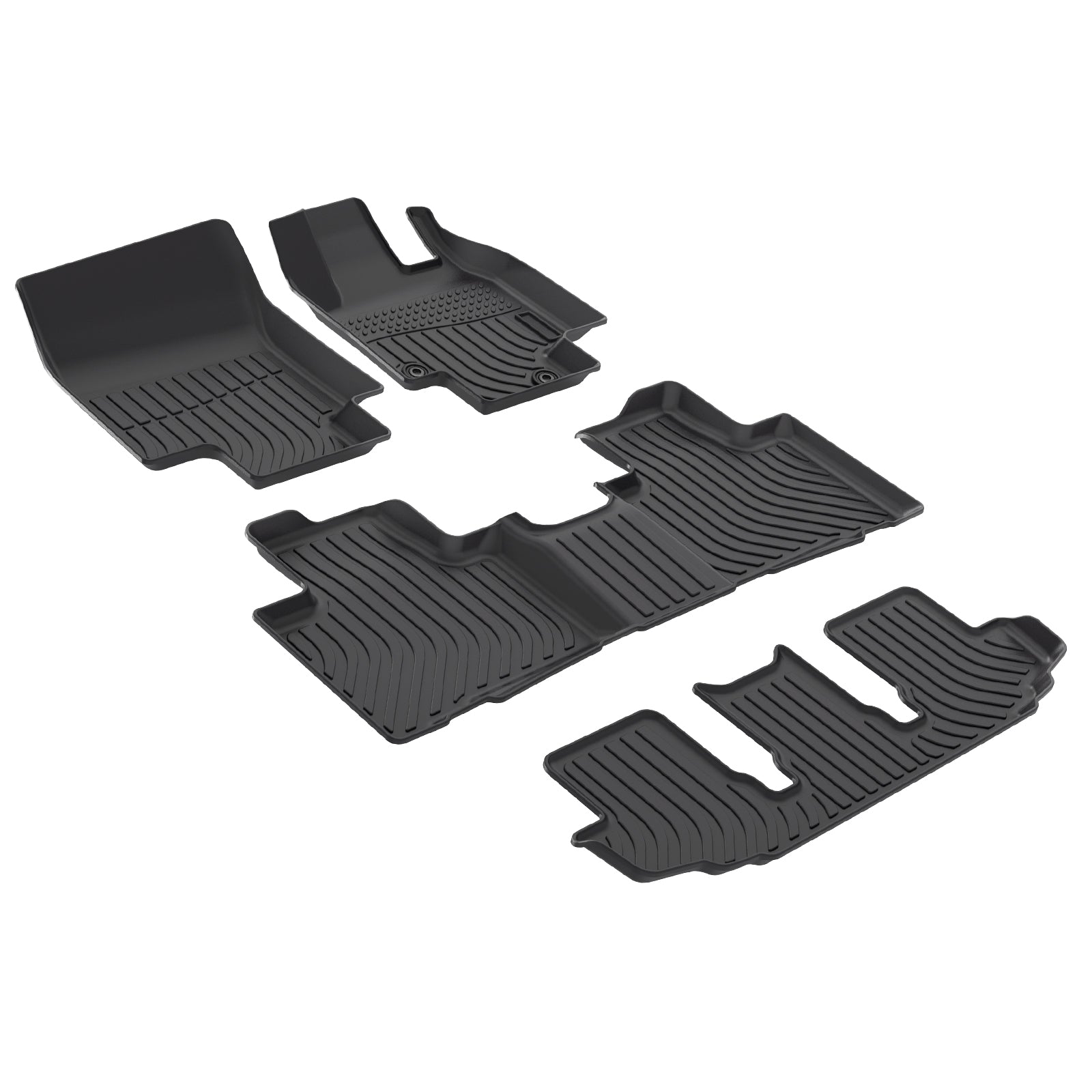 TOYOTA KLUGER 2021-Current Car Floor Mat (TPE 3D)