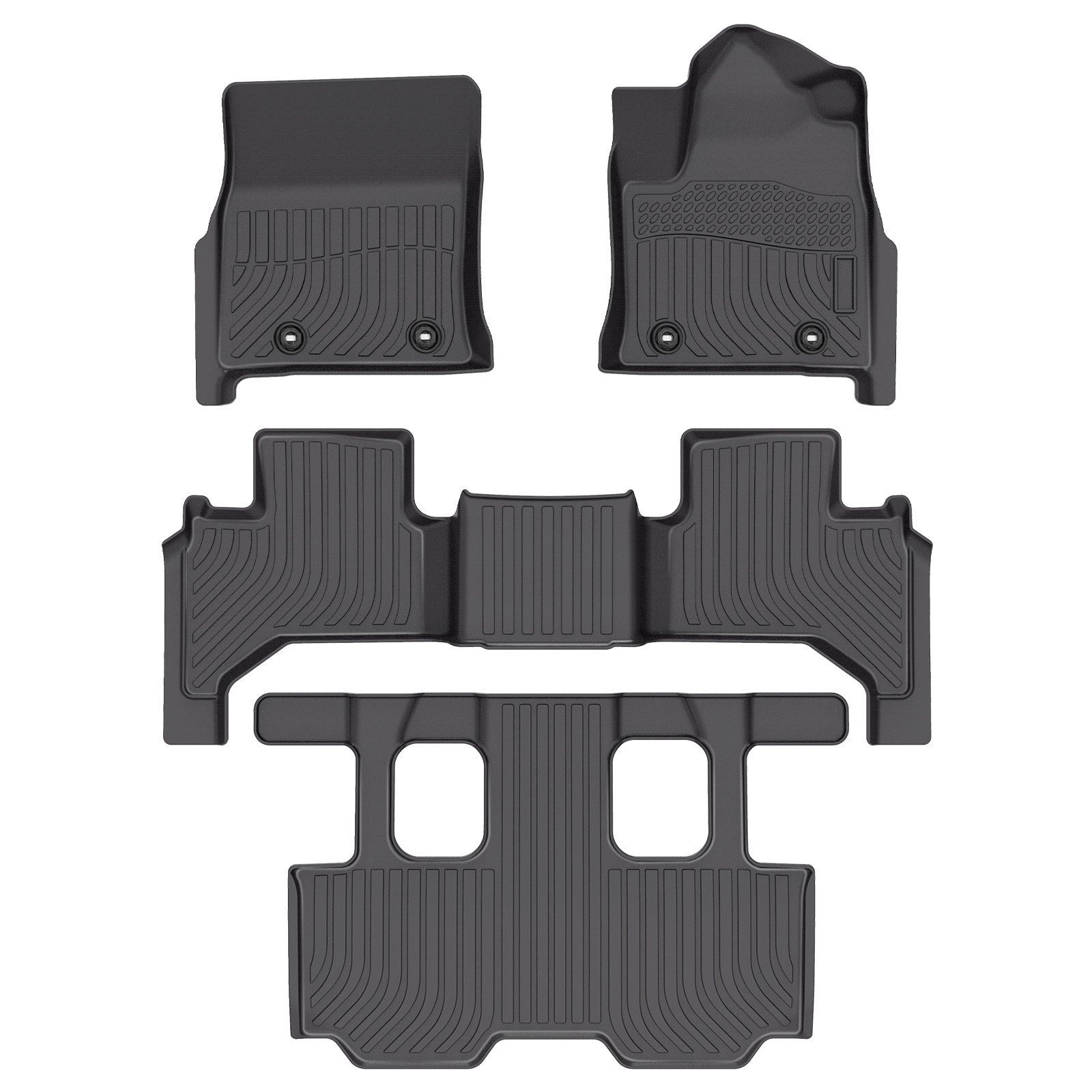 TOYOTA LANDCRUISER 300 2021-2025 Car Floor Mat (TPE 3D)