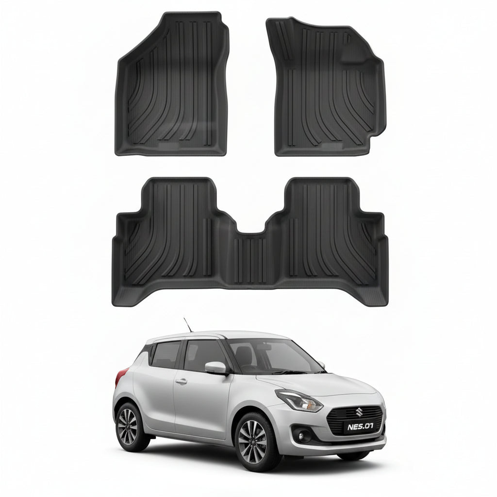 SUZUKI SWIFT 2017-2024 Car Floor Mat (TPE 3D)