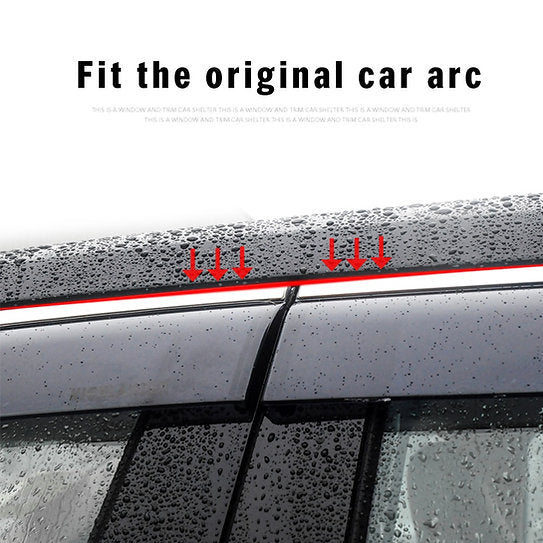 Honda Civic Sedan 2016-2020 Weather Shield 4pcs/set