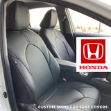 Honda custom-made Nappa leather seat cover – front view
