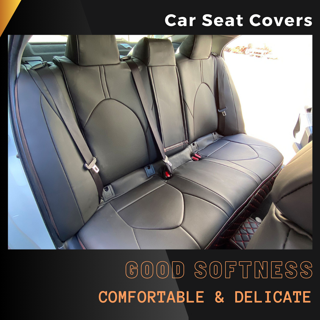 Close-up of Honda Nappa leather seat

